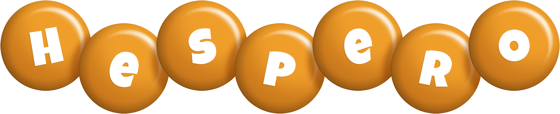 Hespero candy-orange logo