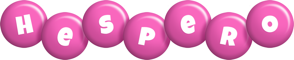 Hespero candy-pink logo