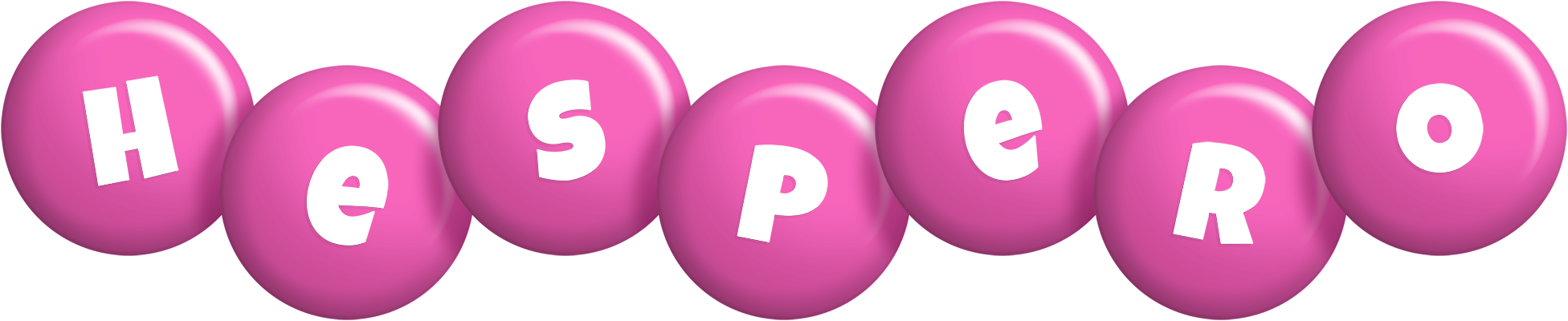 Hespero candy-pink logo