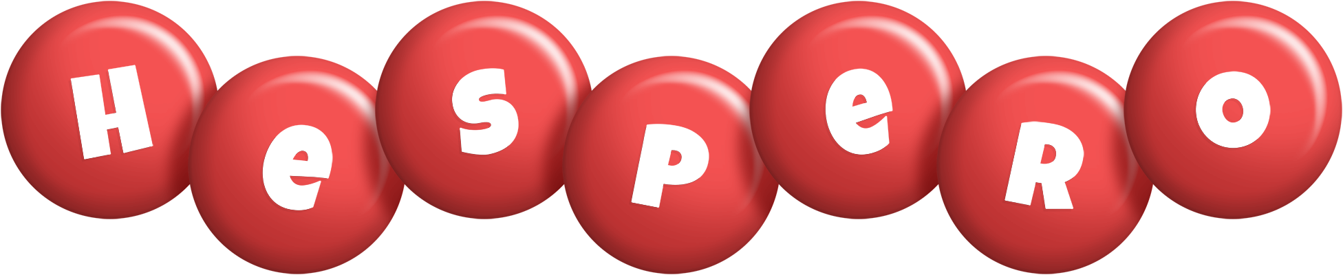 Hespero candy-red logo
