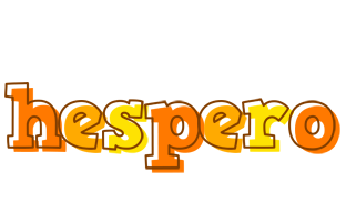 Hespero desert logo