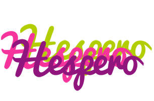 Hespero flowers logo