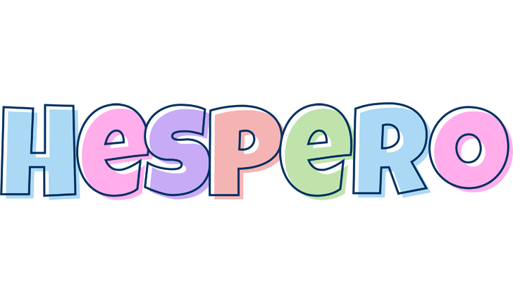 Hespero pastel logo