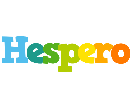 Hespero rainbows logo
