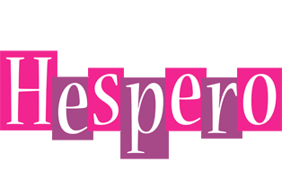 Hespero whine logo