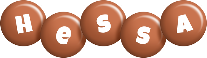 Hessa candy-brown logo