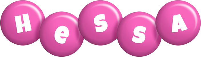 Hessa candy-pink logo