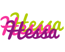 Hessa flowers logo