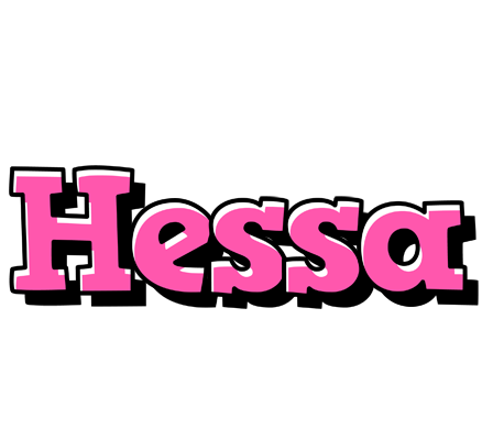 Hessa girlish logo