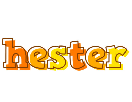 Hester desert logo