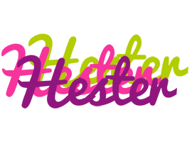 Hester flowers logo