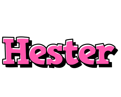 Hester girlish logo
