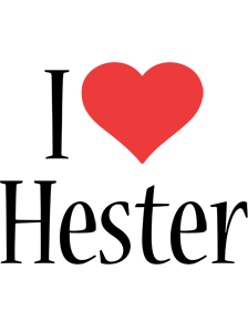 Hester i-love logo