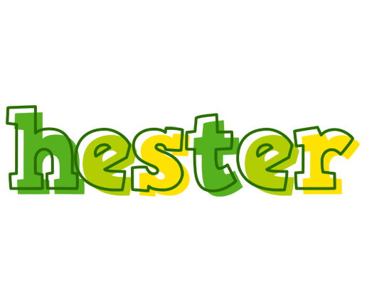 Hester juice logo