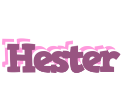 Hester relaxing logo