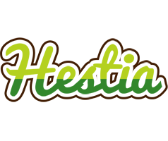 Hestia golfing logo