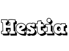 Hestia snowing logo