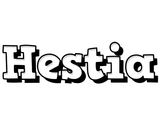 Hestia snowing logo