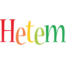 Hetem birthday logo