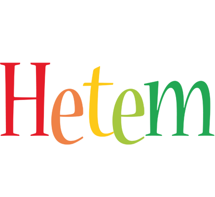 Hetem birthday logo