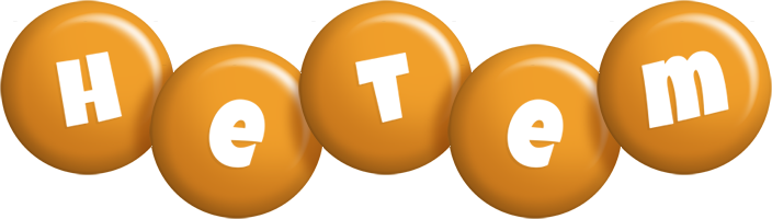 Hetem candy-orange logo