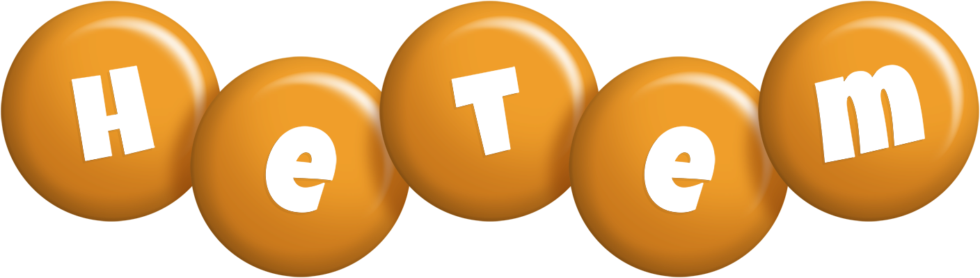 Hetem candy-orange logo