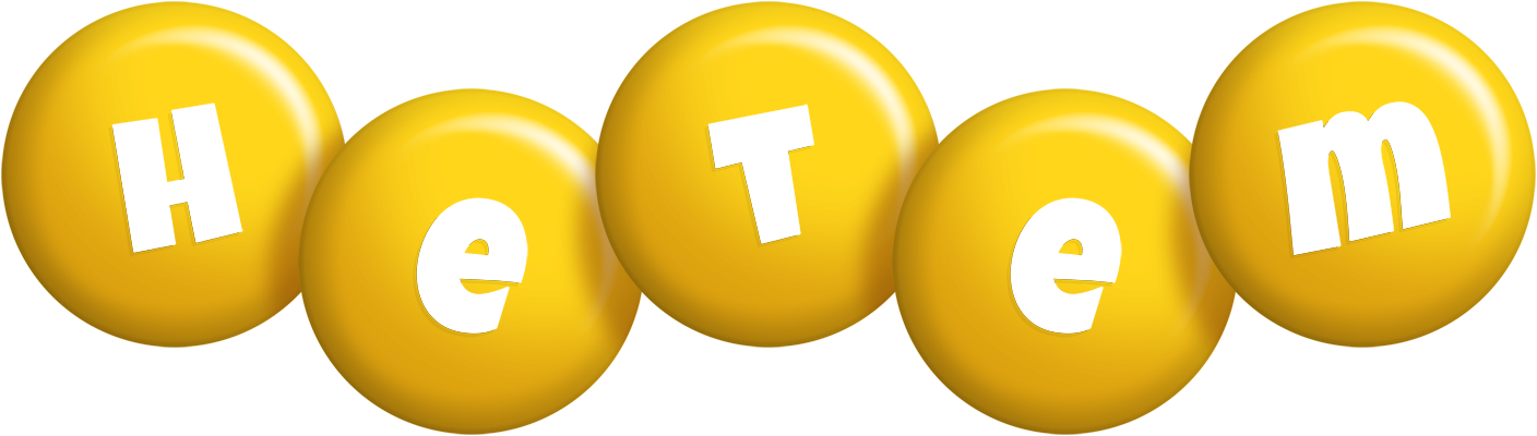 Hetem candy-yellow logo