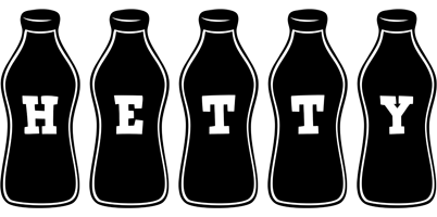 Hetty bottle logo