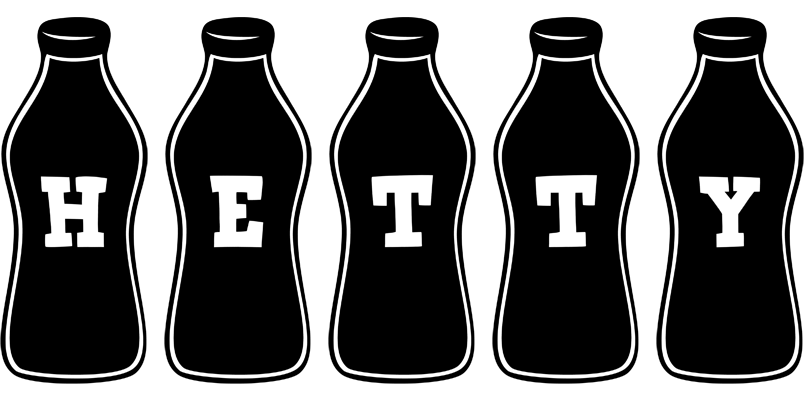 Hetty bottle logo