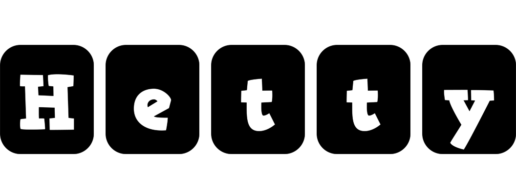 Hetty box logo