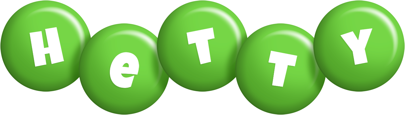 Hetty candy-green logo