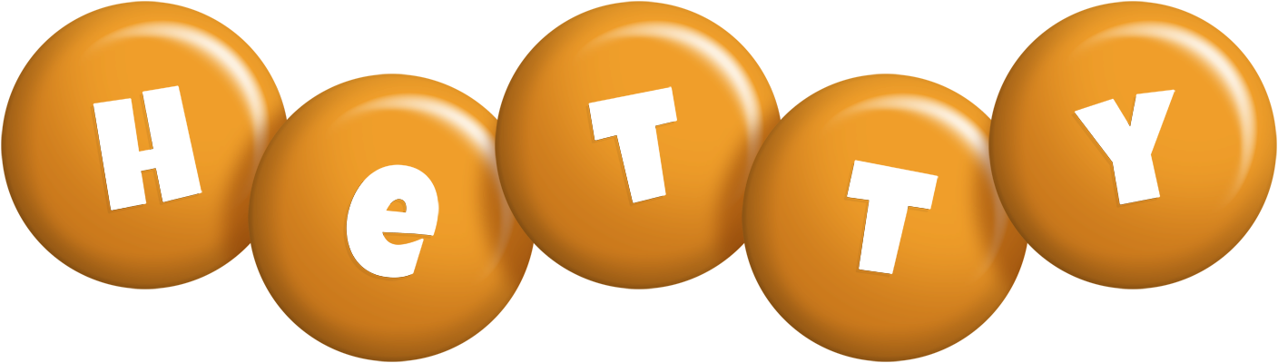 Hetty candy-orange logo