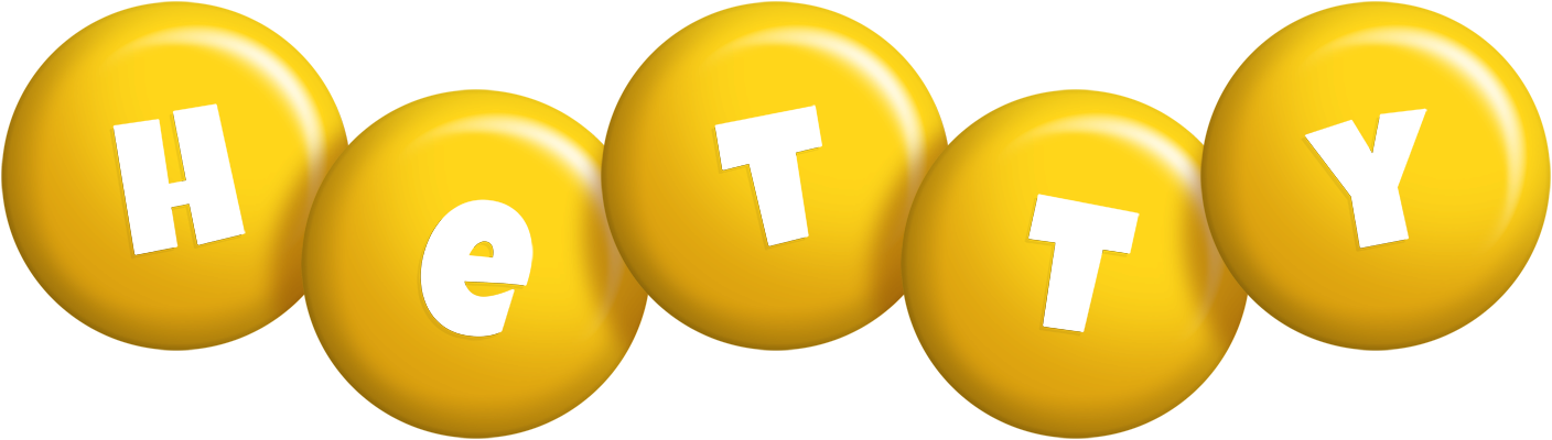 Hetty candy-yellow logo