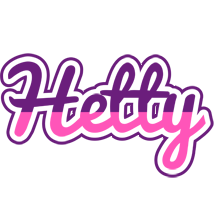 Hetty cheerful logo