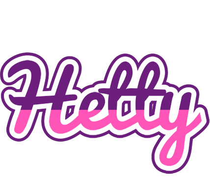 Hetty cheerful logo