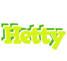 Hetty citrus logo