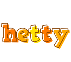 Hetty desert logo