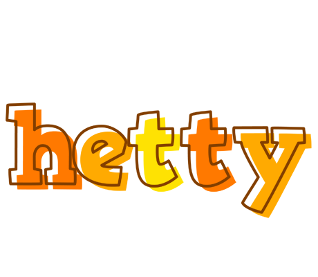 Hetty desert logo
