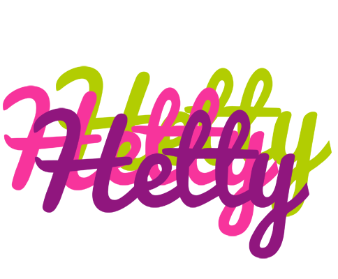 Hetty flowers logo