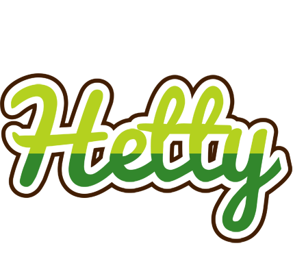 Hetty golfing logo