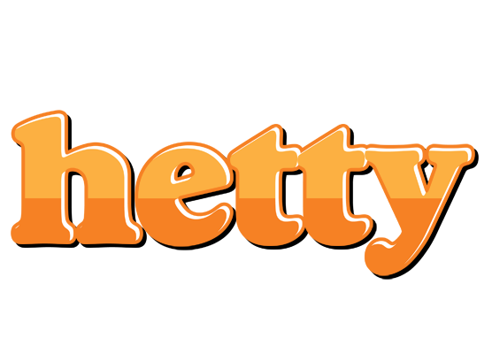 Hetty orange logo