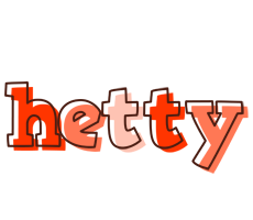 Hetty paint logo