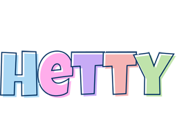 Hetty pastel logo