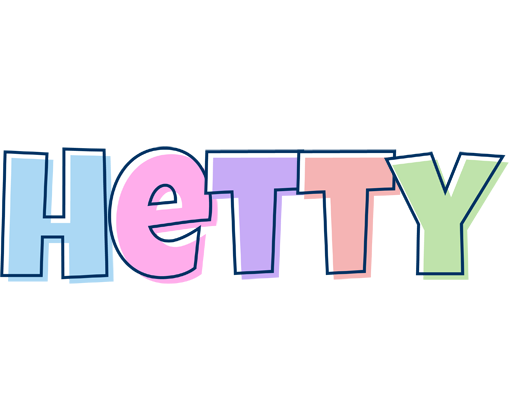 Hetty pastel logo