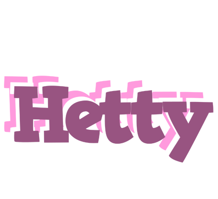 Hetty relaxing logo