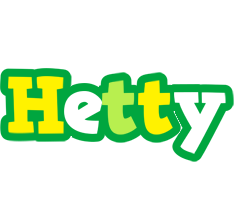 Hetty soccer logo