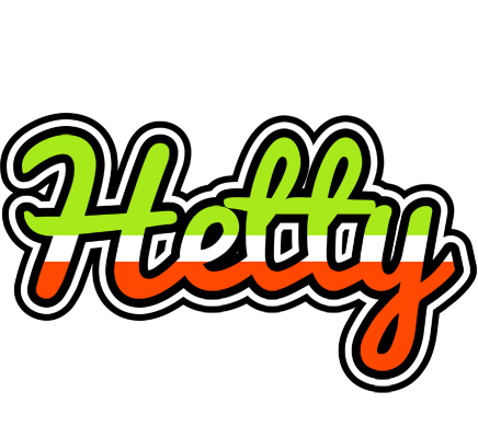 Hetty superfun logo