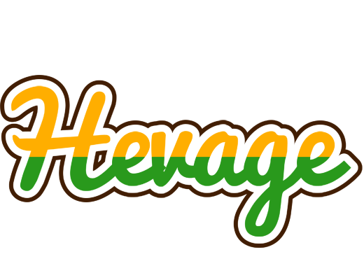 Hevage banana logo
