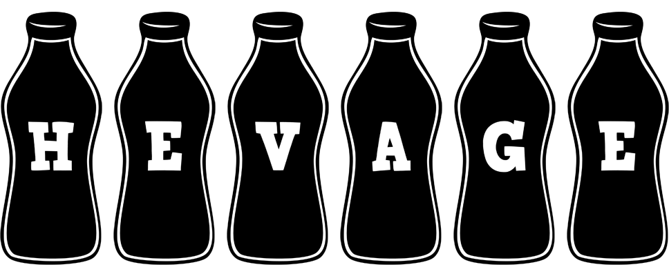 Hevage bottle logo