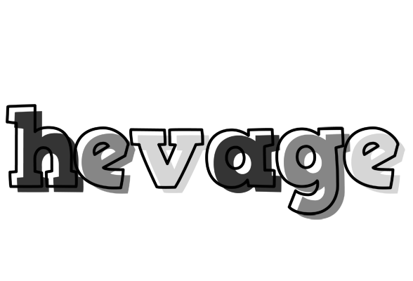 Hevage night logo